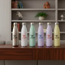 Botella Térmica Personalizada | Estilo Coca-Cola | Alta Calidad | por soluciones shop®