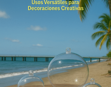 Bolas Transparentes Rellenables en Puntarenas: Decoración Tropical, Playera y Creativa para Eventos, Hogares y Navidad