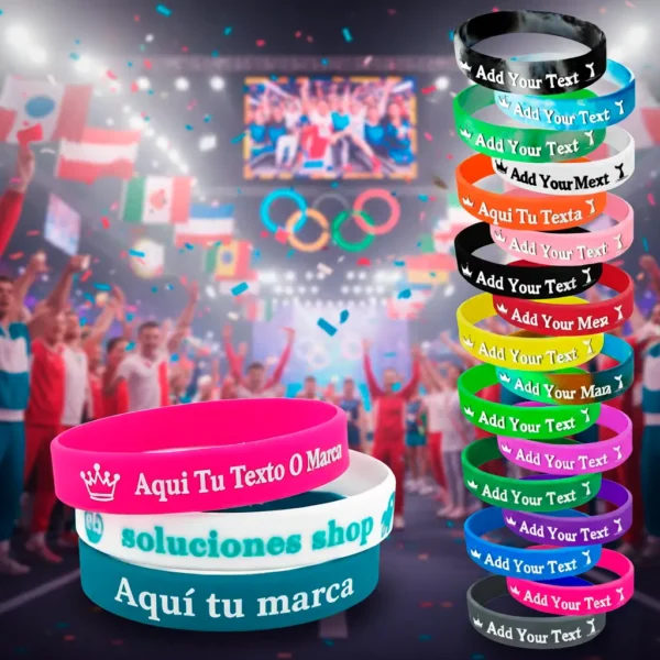 Brazaletes de Silicona Personalizados en Costa Rica – Alta Calidad y Diseño a Tu Gusto