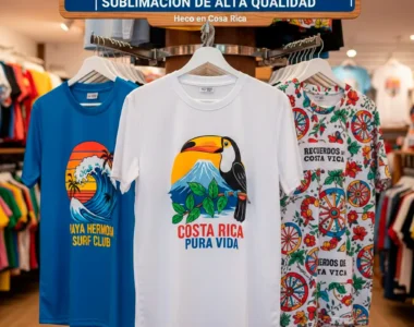 Camisetas de Poliéster Personalizadas en Costa Rica Sublimación de Alta Calidad