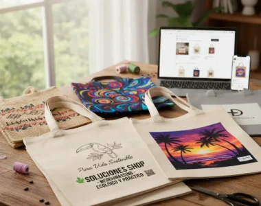 Bolsas de tela personalizadas reutilizables