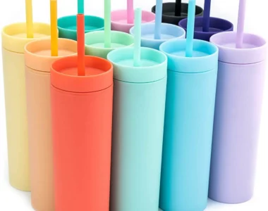Skinny Tumblers Personalizados en San José El Vaso de 16 oz que Domina las Oficinas