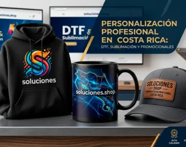 Personalización Profesional en Costa Rica: Ingeniería en Sublimación, DTF y Merchandising