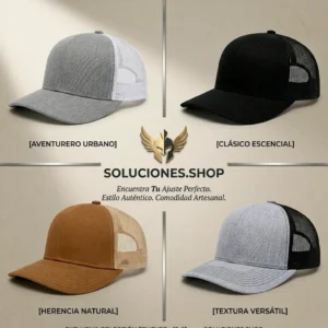 Gorra Premium Trucker Personalizada DTF | Soluciones.shop