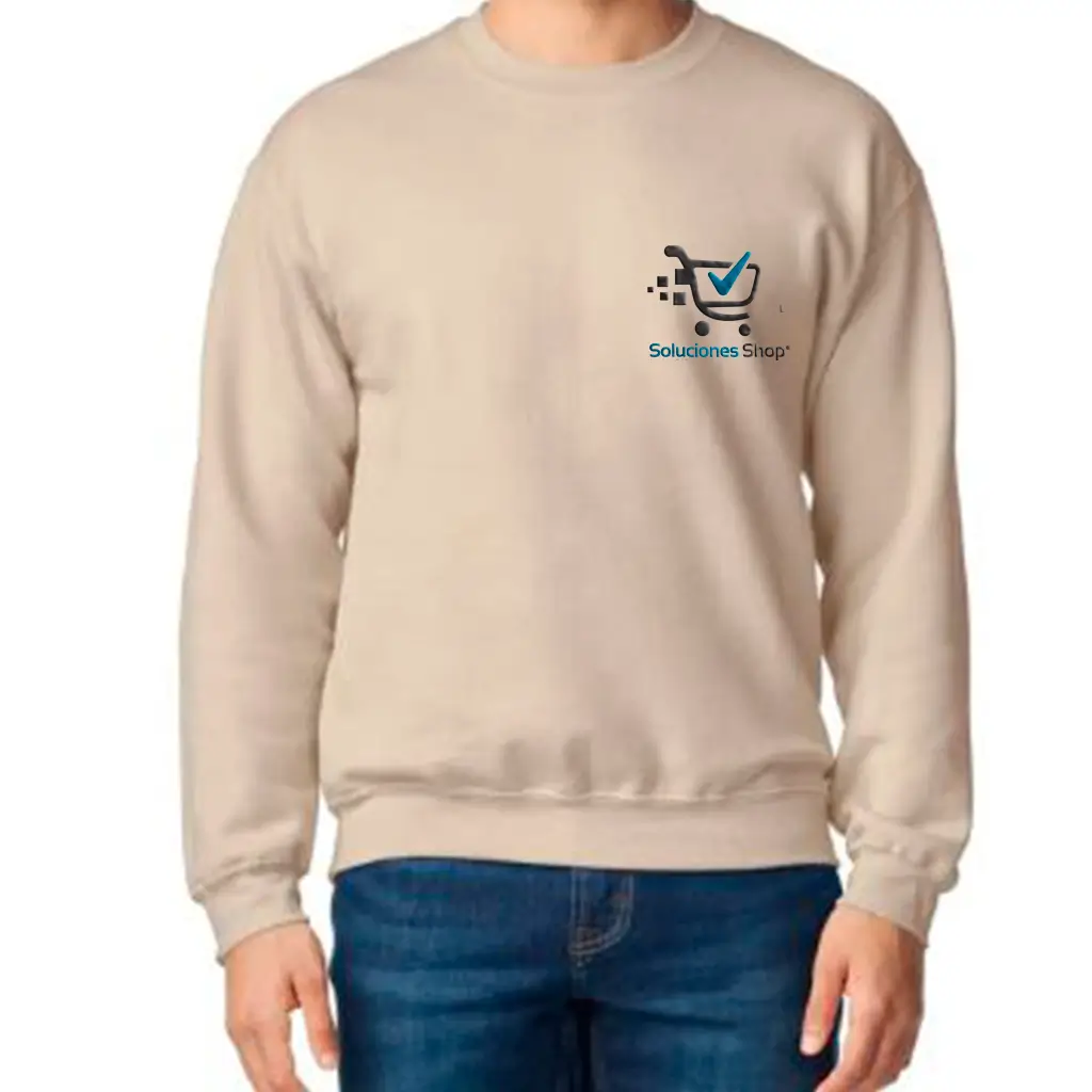 Sudadera Premium Neck "Dual Basic" – Personalización DTF
