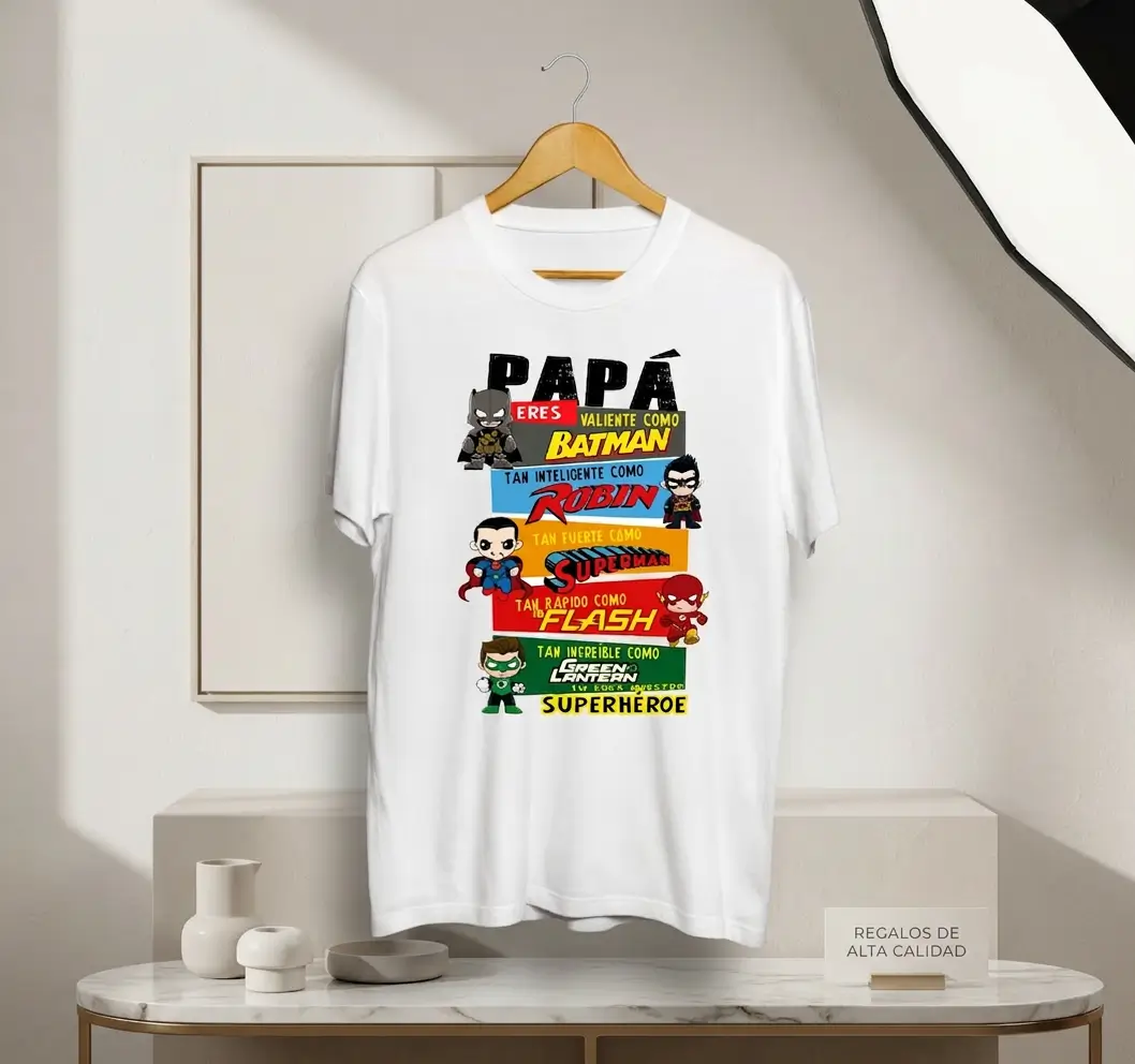 Camiseta Personalizada Día del Padre – Diseño Especial para Papá