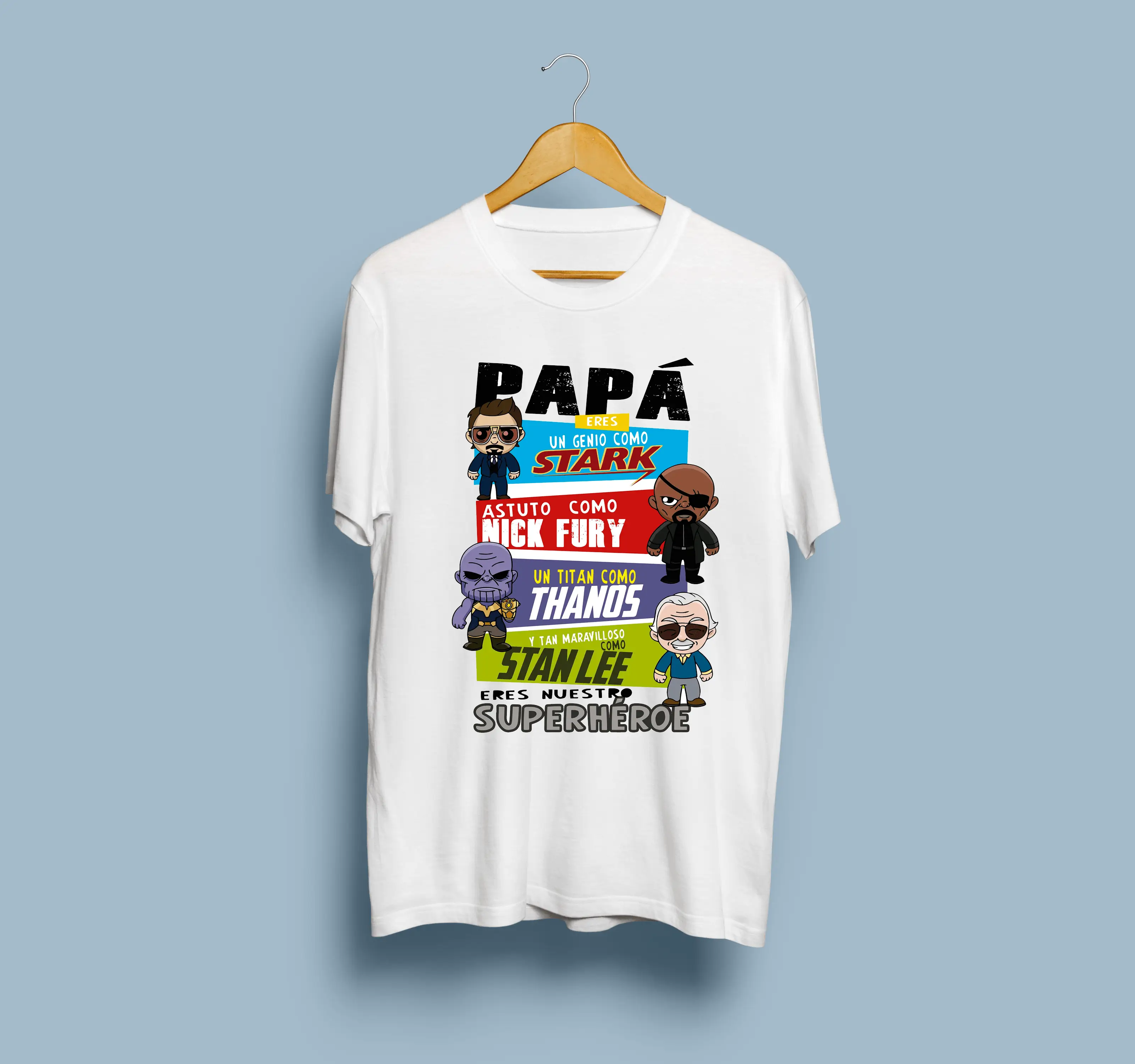 Camiseta Personalizada Día del Padre – Diseño Especial para Papá