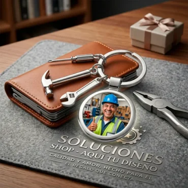 Llavero con Mini Herramientas Personalizado Regalo Premium