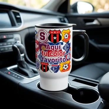 Vaso Viajero Térmico para Carro – Edición Especial Fútbol de Costa Rica
