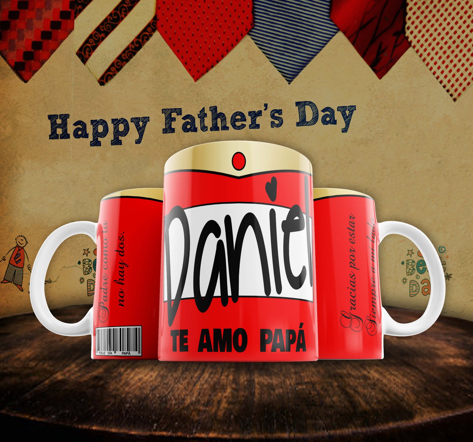 Taza Personalizada Día del Padre: Edición Cervezas Famosas 🍺