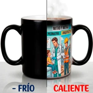 taza mágica personalizada con diseño personalizado a tu gusto