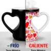 Taza Mágica Personalizada con Asa de Corazón – Efecto Térmico Sorpresa