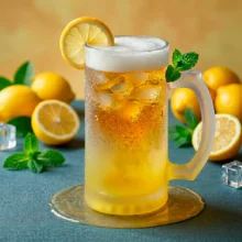 Jarra Cervecera de Vidrio Esmerilado – Edición "Color Bottom"