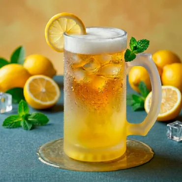 Jarra Cervecera de Vidrio Esmerilado – Edición "Color Bottom"