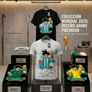 Camisetas Goku Mundial 2026 - Todos los Países | Soluciones Shop CR