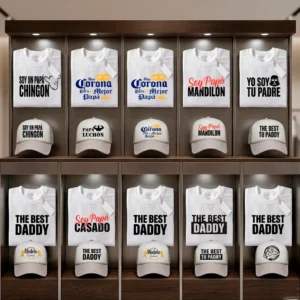 Combo Camiseta y Gorra Personalizada - Regalo Día del Padre