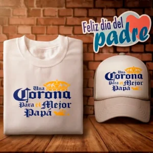 Combo Camiseta y Gorra Personalizada - Regalo Día del Padre