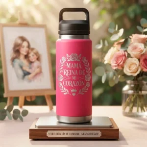 Tumbler Térmico con Agarradera 800ml - Edición Especial Día de la Madre