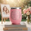 Vaso Térmico Tipo Coctelero Personalizado - Edición Día de la Madre - Grabado Láser